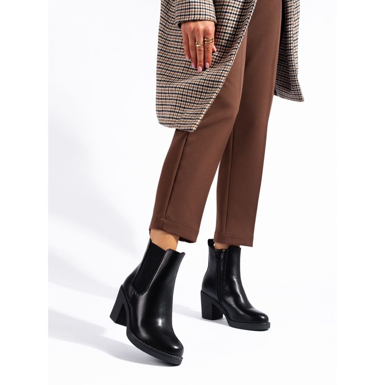 Botins clássicos Shelovet pretos 1