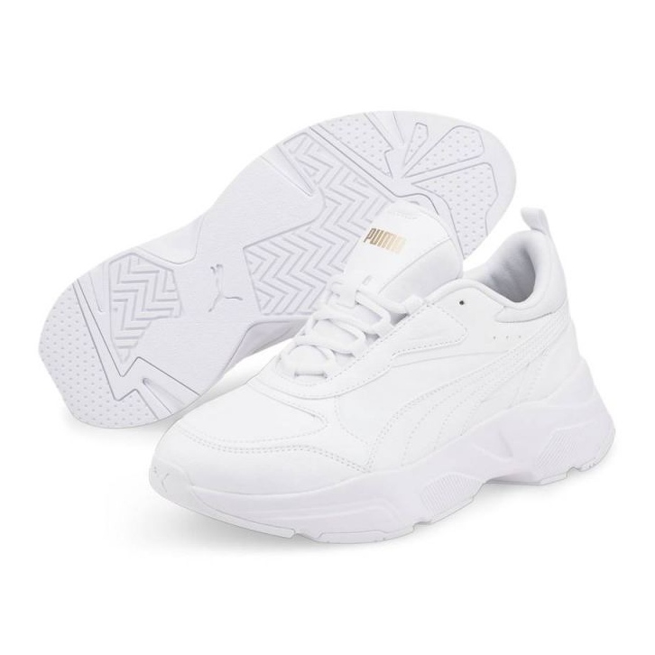 Sapatos Puma Cassia Sl W 385279 01 branco 1 Sapatos Puma Cassia Sl W 385279 01 branco 1