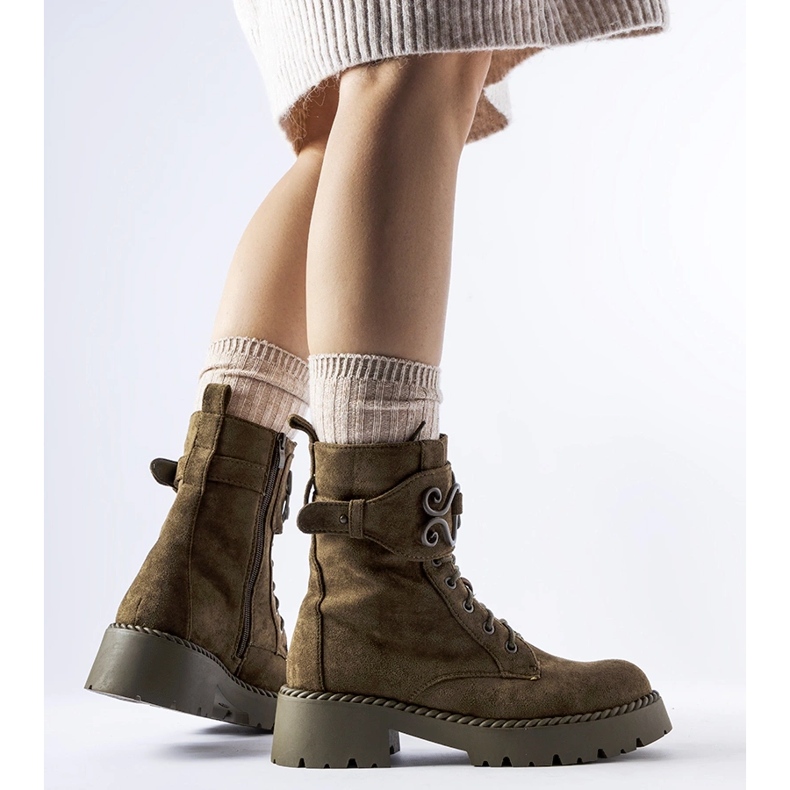 Trabalhadores Castore decorativos verdes escuros eco-zmsz 1