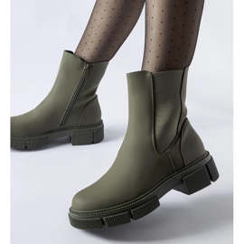 Botins de borracha Sorbo com isolamento verde 1