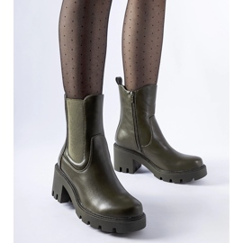 Botins Hattiesburg verdes escuros 1