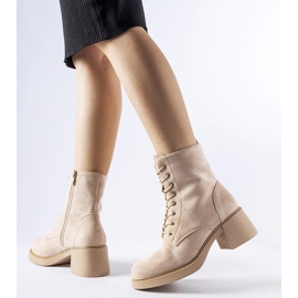 Botins clássicos do sul bege 1