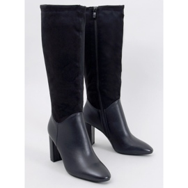 Botas clássicas Neita pretas de salto alto preto 1