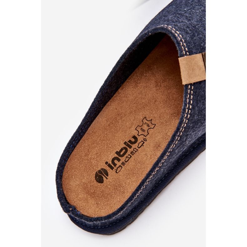 Chinelos preventivos masculinos Inblu SI000001 Azul marinho 2