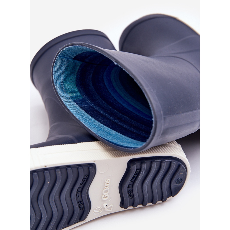 Lemigo Wellingtons infantis Wave Gokids 979 Azul marinho 2