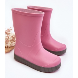Lemigo Wellingtons infantis Wave Gokids 979 rosa 2