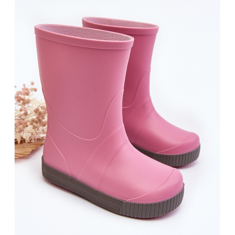 Lemigo Wellingtons infantis Wave Gokids 979 rosa 2