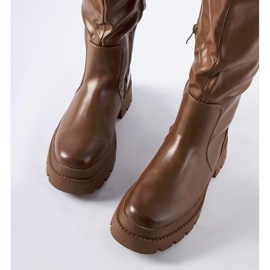 Botas Christien clássicas marrons marrom 1