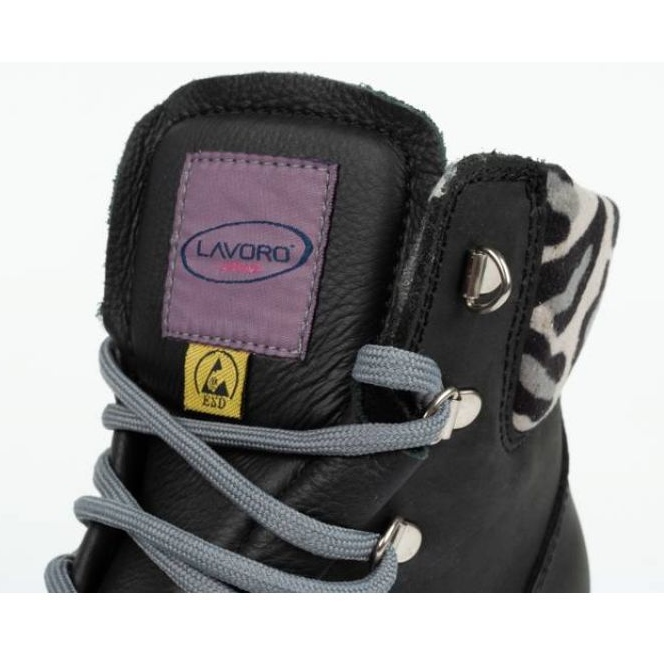 Botas de trabalho de segurança Lavoro W 6033.05 preto 5