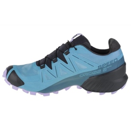 Sapatos Salomon Speedcross 5 Gtx W 414616 azul 1 Sapatos Salomon Speedcross 5 Gtx W 414616 azul 1