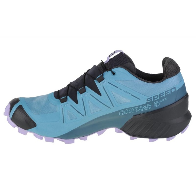 Sapatos Salomon Speedcross 5 Gtx W 414616 azul 1 Sapatos Salomon Speedcross 5 Gtx W 414616 azul 1