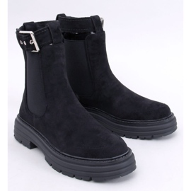 Botas Chelsea femininas Carls Black preto 1