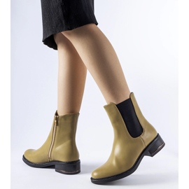 Botins Bagnoro clássicos com isolamento verde-oliva 1