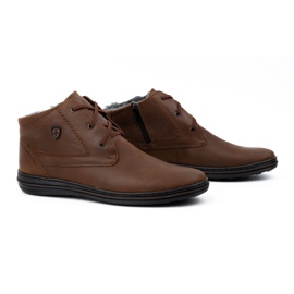Polbut 339 botas masculinas marrons marrom 2