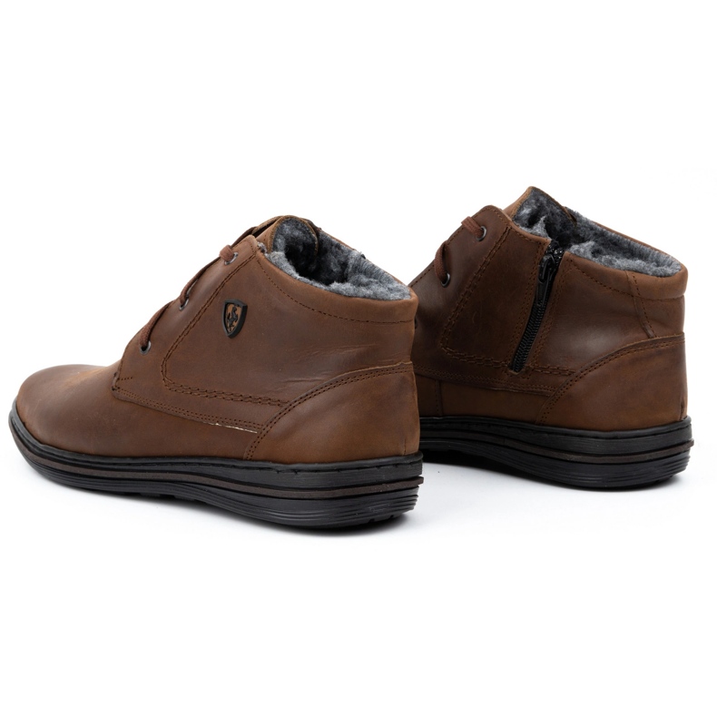 Polbut 339 botas masculinas marrons marrom 3