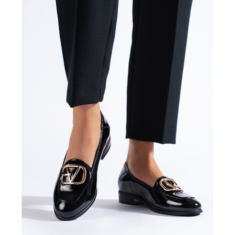 W. Potocki Sapatos de senhora em pele envernizada Potocki preto 2 W. Potocki Sapatos de senhora em pele envernizada Potocki preto 2