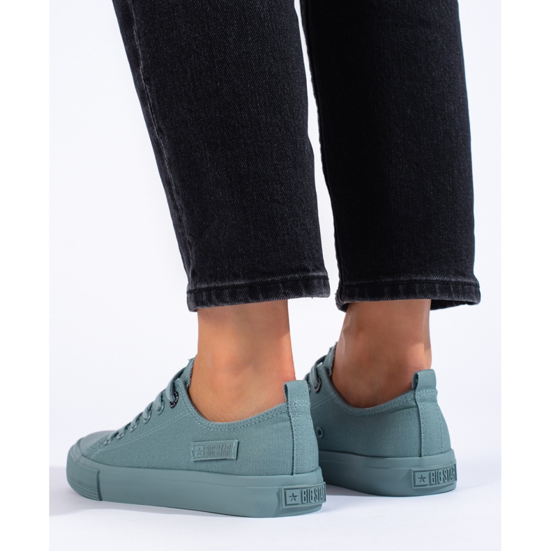 Ténis verde escuro de mulher Big Star LL274019 1