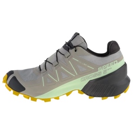 Tênis de corrida Salomon Speedcross 5 Gtx W 416128 cinza 1