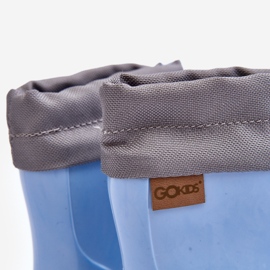 Lemigo Galochas infantis Kimmy Blue GoKids 951 azul 2