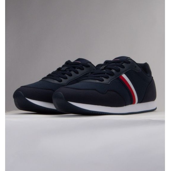 Sapatos Tommy Hilfiger Core Lo Runner M FM0FM04504 DW5 azul 1