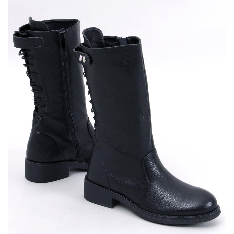 Botas militares pretas Jacks preto 1