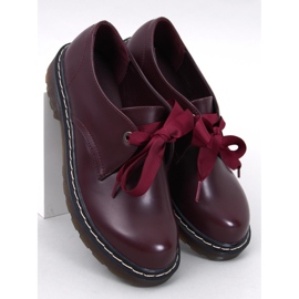 Sapatos femininos Sherone Vinho Tinto vermelho 1