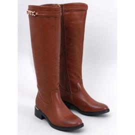 Botas femininas clássicas Forte Camel marrom 1
