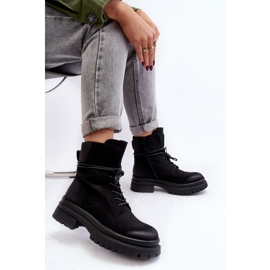 Botins femininos Trapper com sola grossa, Narelona preta preto 1 Botins femininos Trapper com sola grossa, Narelona preta preto 1
