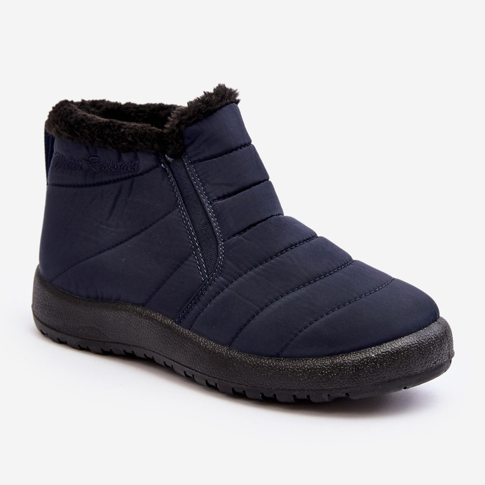 Botas de neve femininas Enmore Insulated Low azul marinho 1