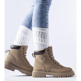 Botas Medole com isolamento marrom 1