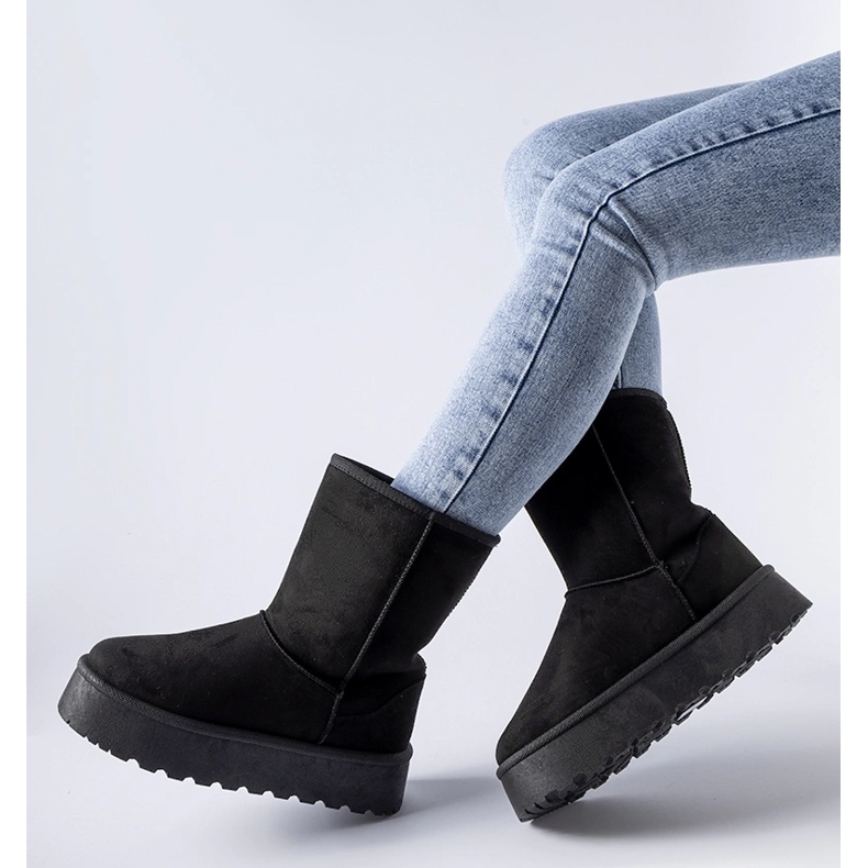 Botas de neve Summit pretas preto 1