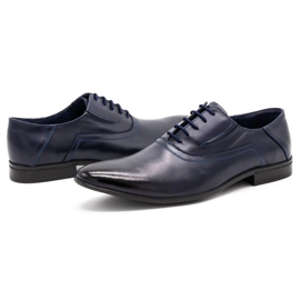Olivier Sapatos formais masculinos 291 azul marinho 3