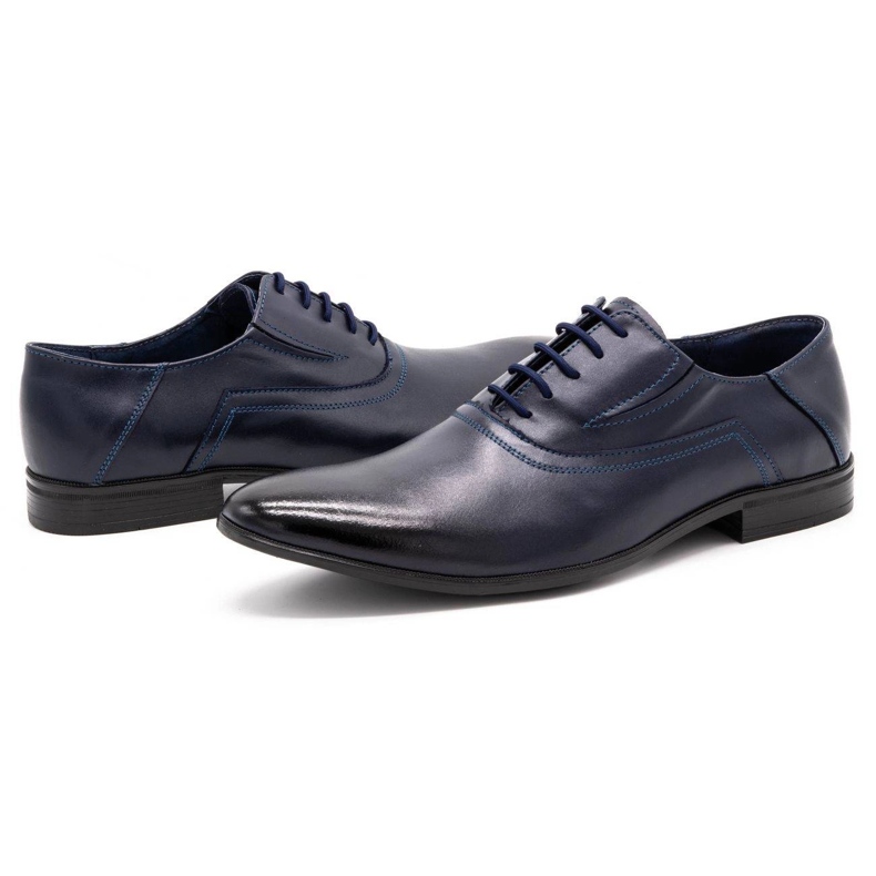 Olivier Sapatos formais masculinos 291 azul marinho 3