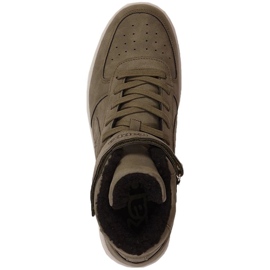 Sapatos Kappa Bash Mid Fur 242799 3111 marrom 1
