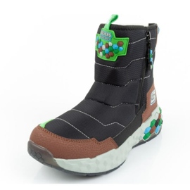 Botas de neve Skechers Jr 402216L/BKBR castanho 1