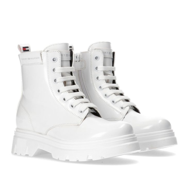 Tommy Hilfiger Bota Lacu Up W T4A5-33039-1453100-100 branco 1