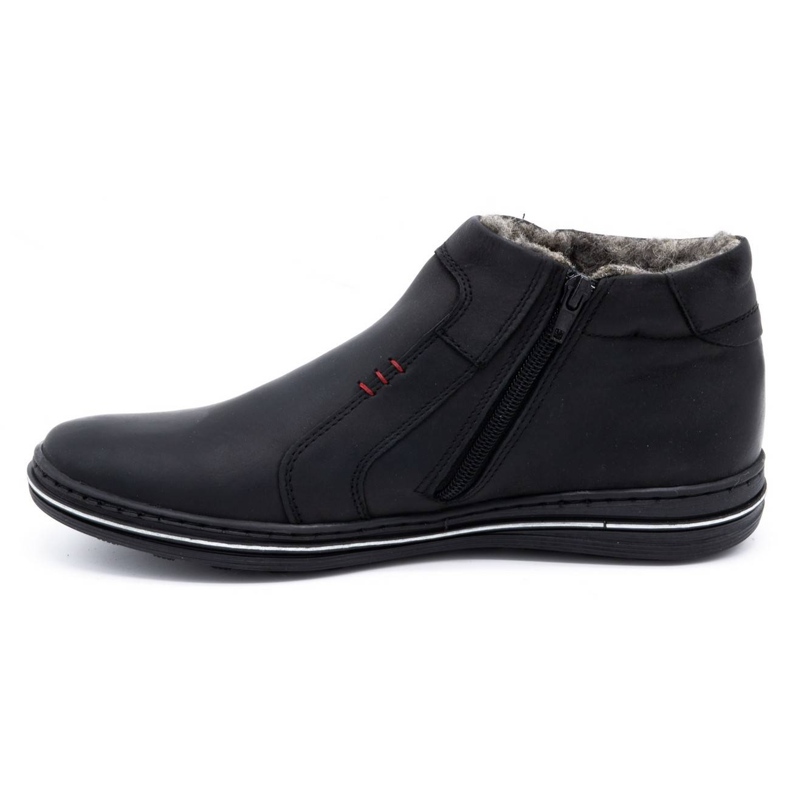 Polbut Botas masculinas de inverno 381 pretas preto 1