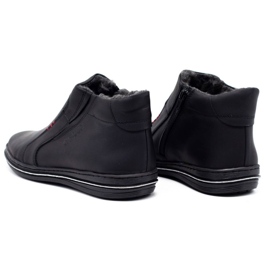 Polbut Botas masculinas de inverno 381 pretas preto 3