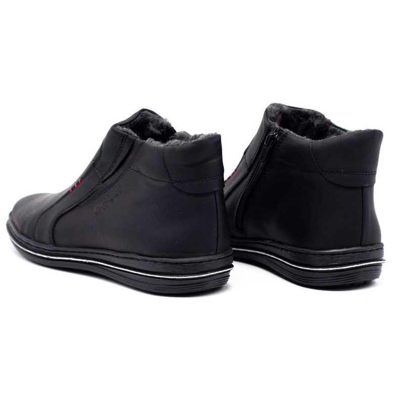 Polbut Botas masculinas de inverno 381 pretas preto 3