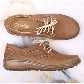 Sapatos de conforto Helios W H715N, bege marrom 2