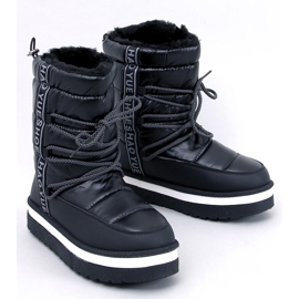 Botas de neve femininas Archie Black preto 1