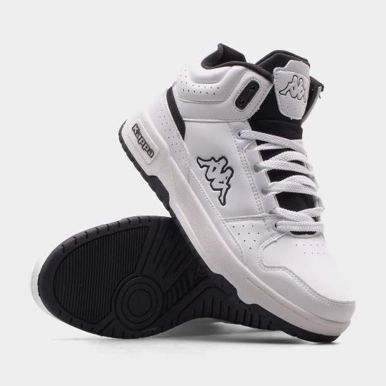 Sapatos Kappa Jonscha M 243316-1011 branco 1 Sapatos Kappa Jonscha M 243316-1011 branco 1