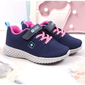 Calçado desportivo NEWS Jr EVE396A, azul marinho 2