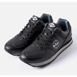 Sapatos masculinos pretos Lee Cooper LCJ-23-31-3073M 1