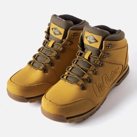 Sapatos de couro marrom Lee Cooper LCJ-20-01-012 1