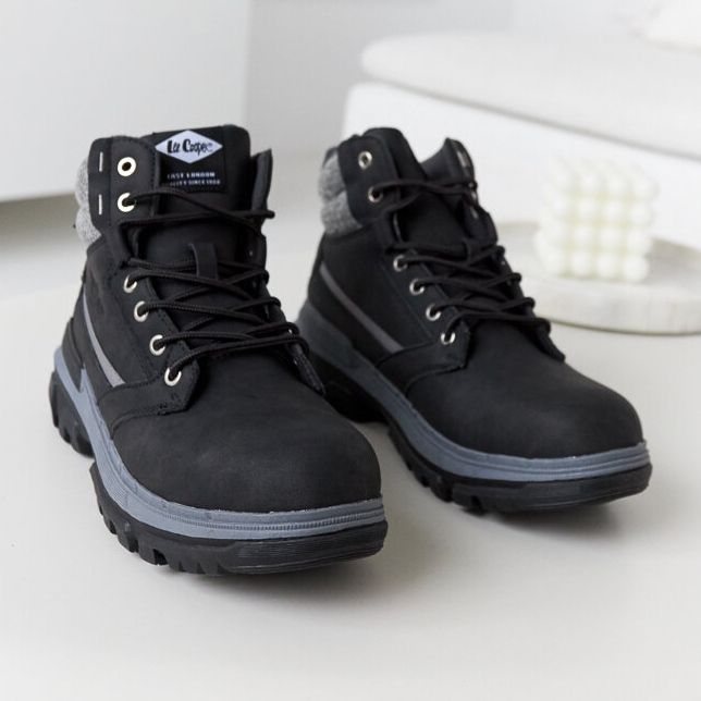 Botas altas Lee Cooper LCJ-22-01-1374L pretas preto 1