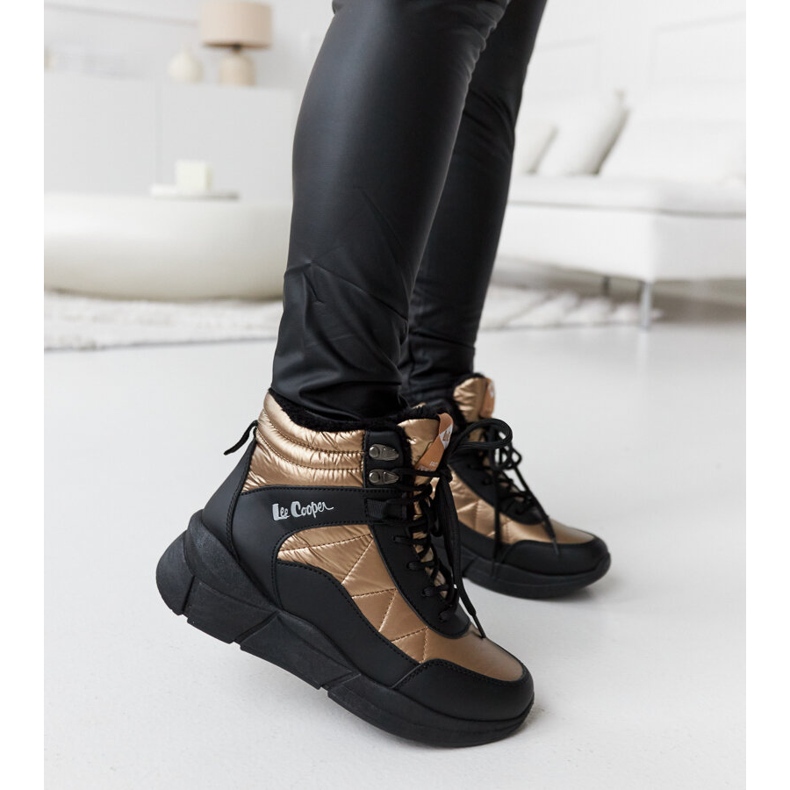 Botas de neve douradas Lee Cooper LCJ-23-44-1986L preto 2