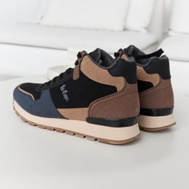 Lee Cooper Tênis azul e marrom LCJ-23-31-3065M 1