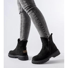 Botins clássicos Tesoriero com isolamento preto 1 Botins clássicos Tesoriero com isolamento preto 1