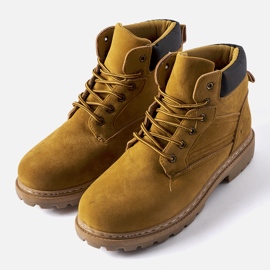 Botas Petrelle clássicas de homem castanhas marrom 1